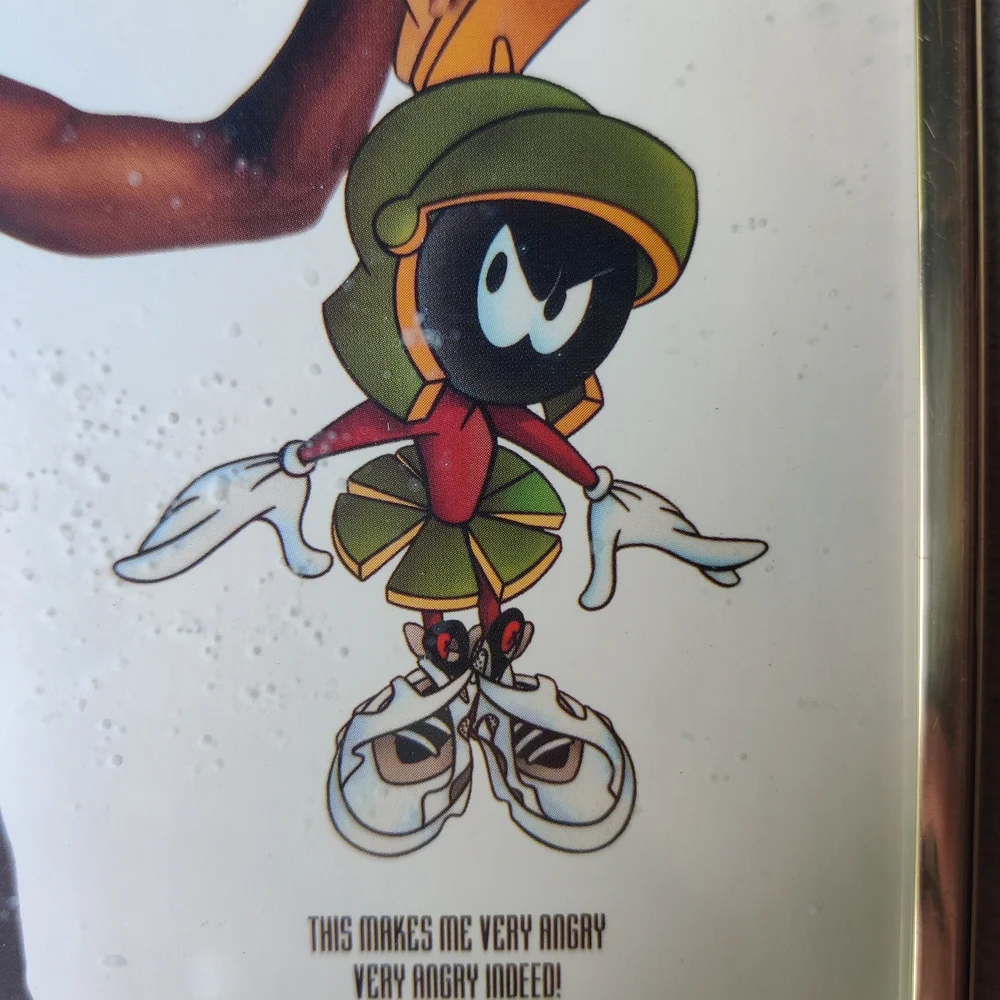 Nike Aerospace Poster Best on Earth Mars Jordan Bugs Bunny Marvin Space Jam 8x10